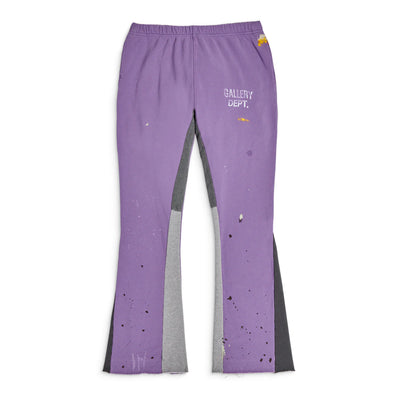 Gallery Dept. Painted Flare Sweat Pants Purple