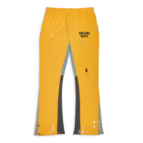 Gallery Dept Gold PAINTED FLARE SWEATPANT