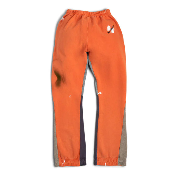 Gallery Dept. Painted Flare Sweat Pants Orange