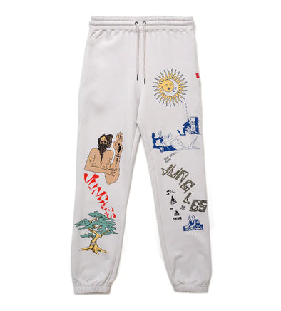 Jungles Run Devil Run Sweat Pants (Grey)