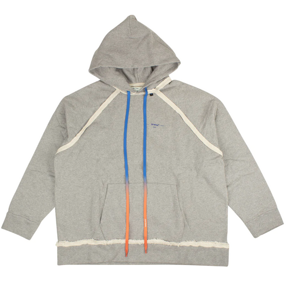 'Off-White' Gray Arrows Hoodie