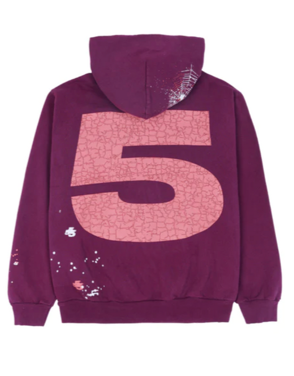 Sp5der Nocturnal Highway Hoodie – Purple