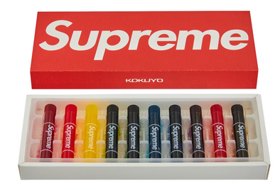 Supreme Kokuyo Translucent Crayons (Pack of 10)