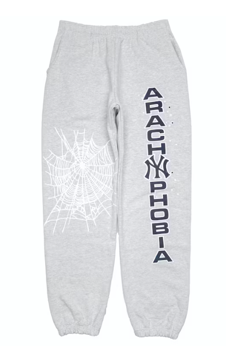 Sp5der Arach NY Phobia Sweatpants Ash Grey