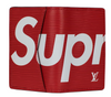 Louis Vuitton x Supreme Pocket Organizer Epi Red