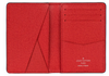 Louis Vuitton x Supreme Pocket Organizer Epi Red