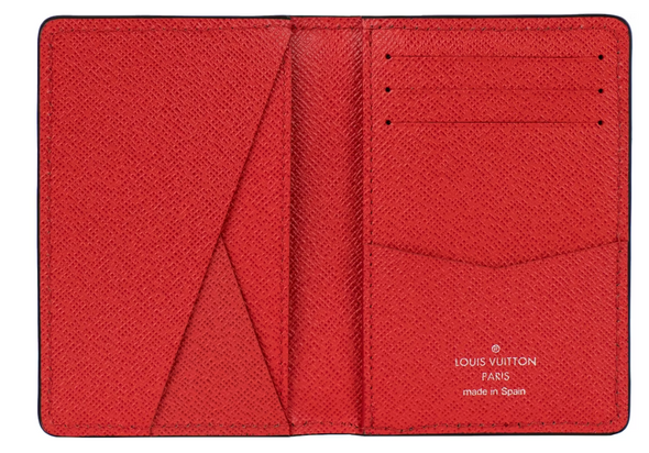 Louis Vuitton x Supreme Pocket Organizer Epi Red