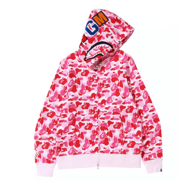 Bape Camo Shark Full Zip Up