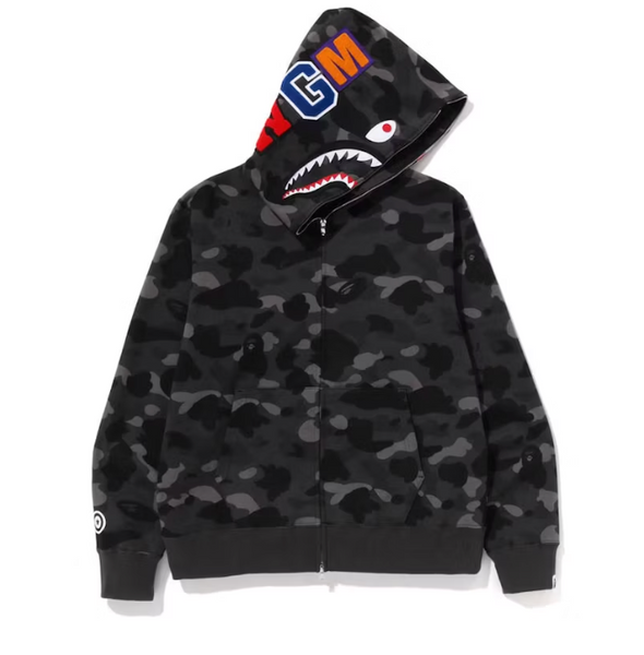 Bape Camo Shark Full Zip Up