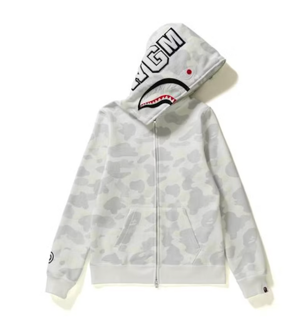 Bape Camo Shark Full Zip Up