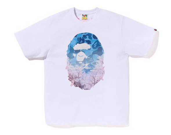 BAPE Sakura Photo Ape Head Tee (SS23)