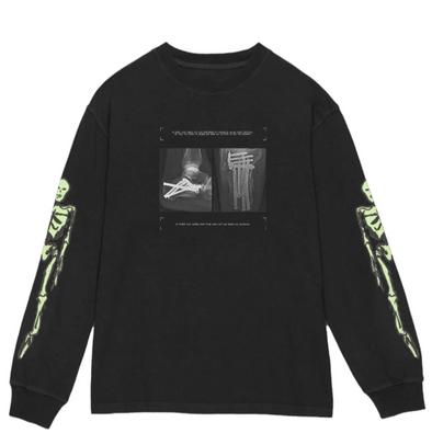 Kid Cudi-THE TOUR THAT NEVER WAS SKELETON LONG SLEEVE