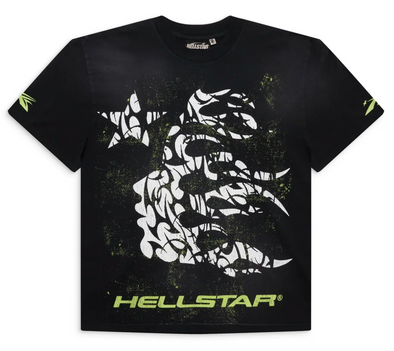 Hellstar Black & Green Thorn T-Shirt