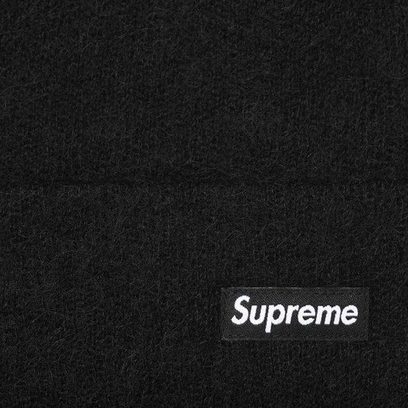 Supreme Mohair Beanie Black