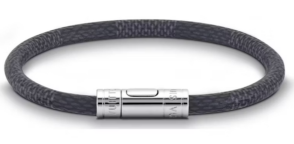 Louis Vuitton Keep It Bracelet Damier Graphite Grey