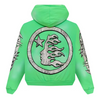 Hellstar Green Graffiti Hoodie