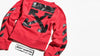 Off-White x Champion 2018 graphic print pullover red