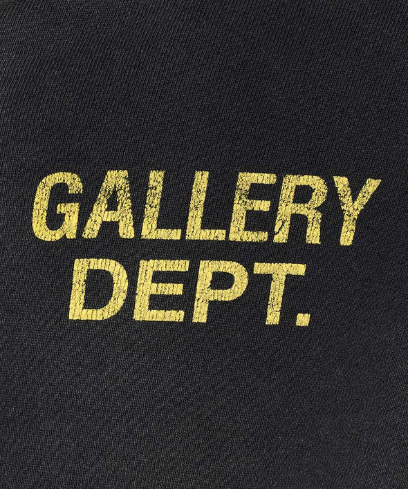 GALLERY DEPT Zip Up Hoodie In Black