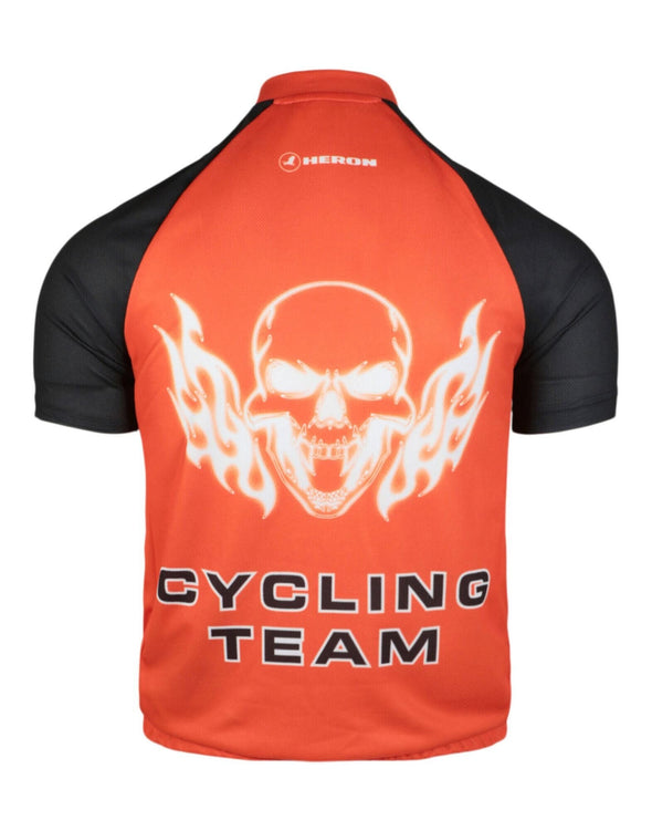 Heron Preston Flaming Skull Cycling Team Jersey 'Multicolor'