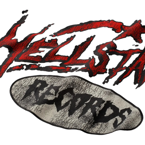Hellstar Studios Records Long Sleeve Tee Shirt White