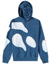 Jungles Lava Hoodie Blue