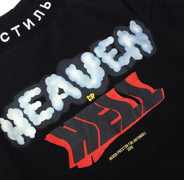 Heron Preston Heaven Or Hell Mock Neck L/S Tshirt