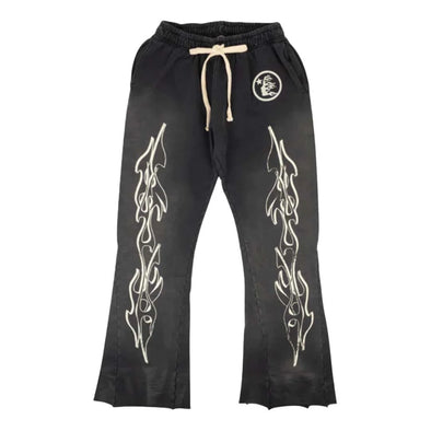 Hellstar Vintage Black Flare Sweatpants