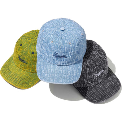 Supreme Needle Punch Denim 6-Panel