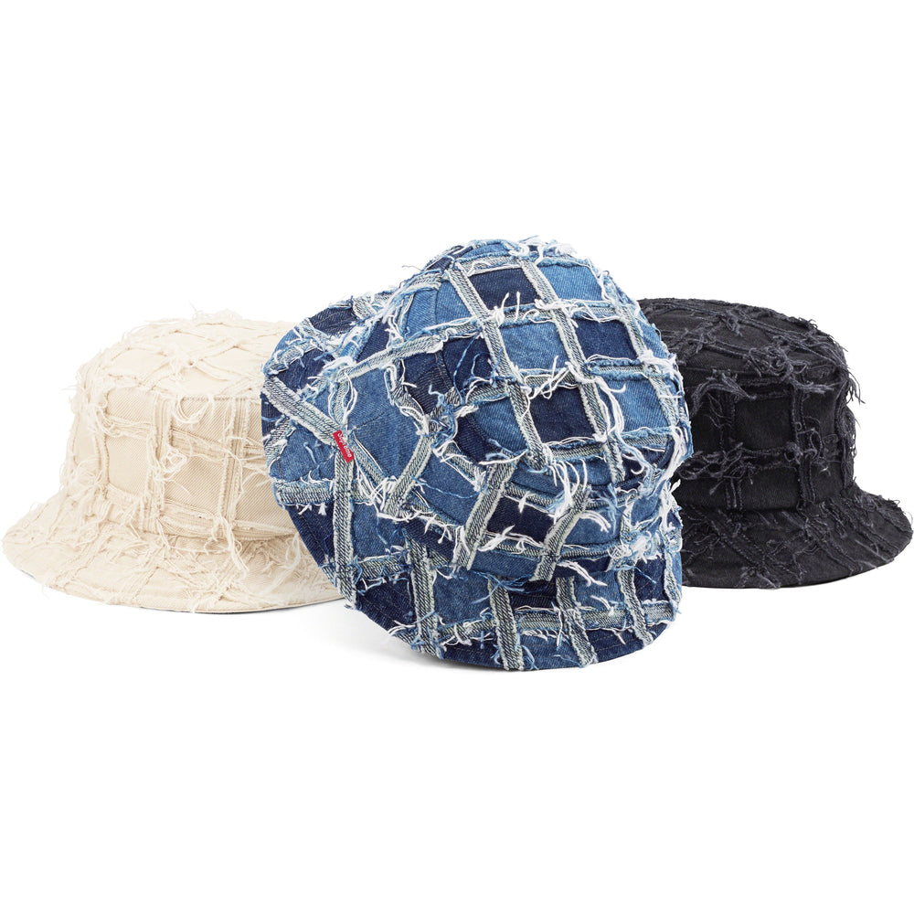 Supreme FRAYED PATCHWORK DENIM CRUSHER – GotEmKicks