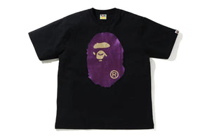 BAPE GLITTER BIG APE HEAD RLX TEE