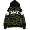 Bape 1ST CAMO COLOR BLOCK FULL ZIP HOODIE MENS