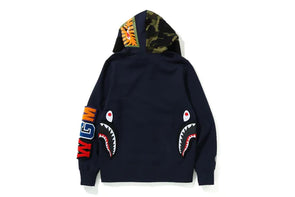 DETACHABLE SHARK FULL ZIP HOODIE