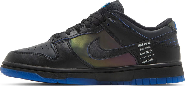 Nike Dunk Low 'Black Royal Iridescent'