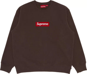 Supreme Box Logo Crewneck 'Umber'