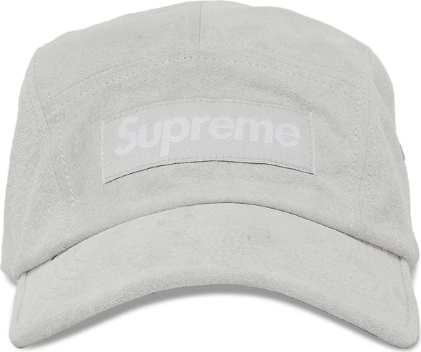 Supreme Suede Camp Cap White SS23