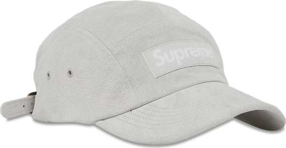 Supreme Suede Camp Cap White SS23