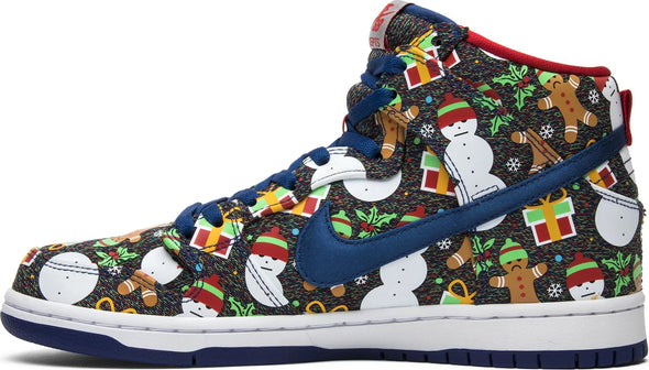 Concepts x SB Dunk Pro High 'Ugly Christmas Sweater' 2017 Special Box