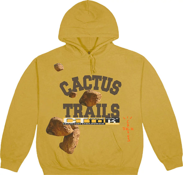 Cactus Jack by Travis Scott Boulder Varsity Hoodie (Gold)