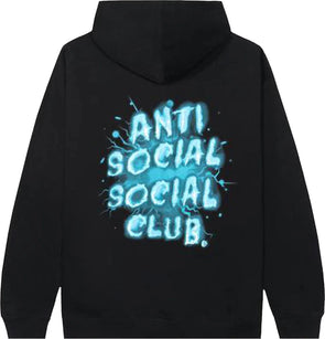 Anti Social Hoodie 'I See Blue' (Black)