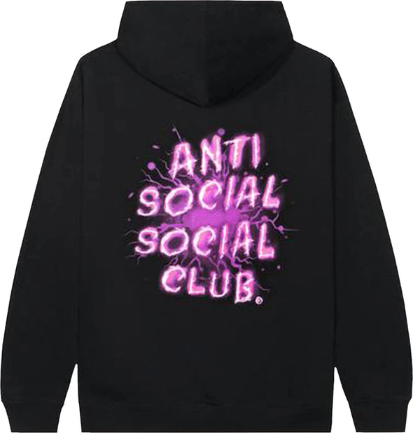 Anti Social Club Hoodie 'I See Pink' (Black)