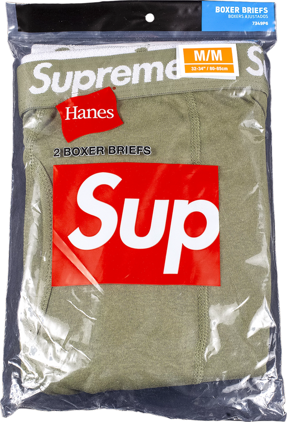 Supreme X Hanes Boxer Briefs (Assorted Colors)