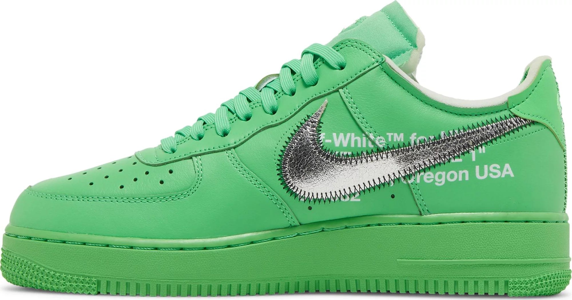 Private Selection on Instagram: Off White x Nike Air Force 1 Low “Green”  rumored to be releasing in partnership with the Brooklyn Museum this year.  What's your take on this green color