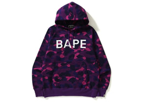 Bape Color Camo Pullover Hoodie (Purple)