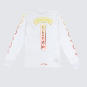 Chrome Hearts Gradient Logo T-shirt Long Sleeve