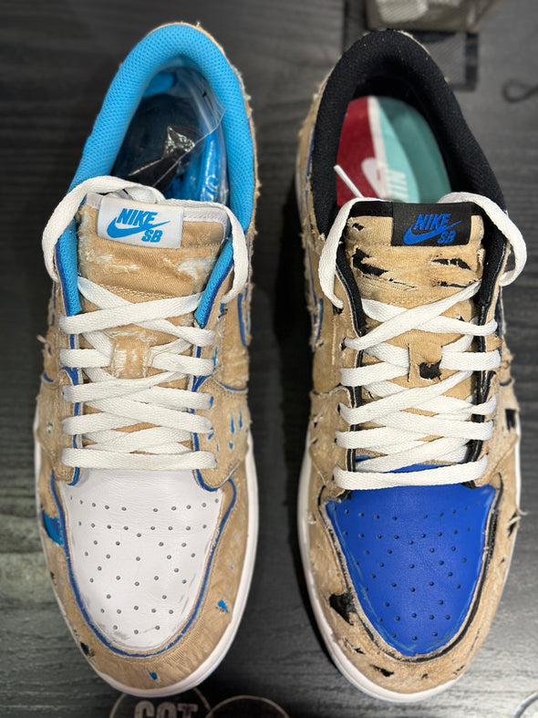 Air Jordan 1 Low SB 'Desert Ore' Lance Mountain customs