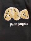 Palm Angels Teddy Sweat Shorts (Black)