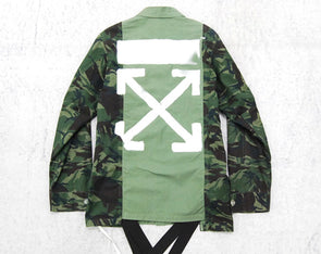 Off-White Camo Field Jacket (Olive)