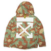 OFF-WHITE C/O VIRGIL ABLOH DIAG CAMO DOWN JACKET - CAMO