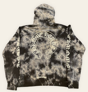 Chrome Hearts Tie-Dye Horseshoe Hoodie