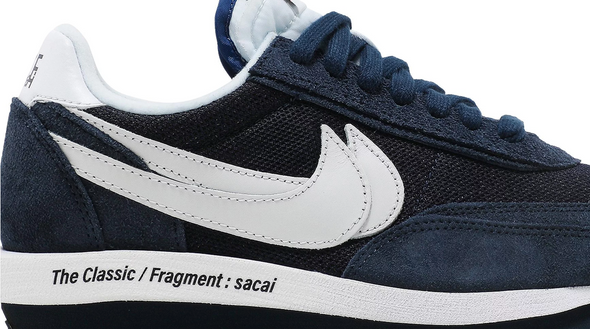 Fragment Design x sacai x Nike LDV Waffle ‘Blackened Blue'